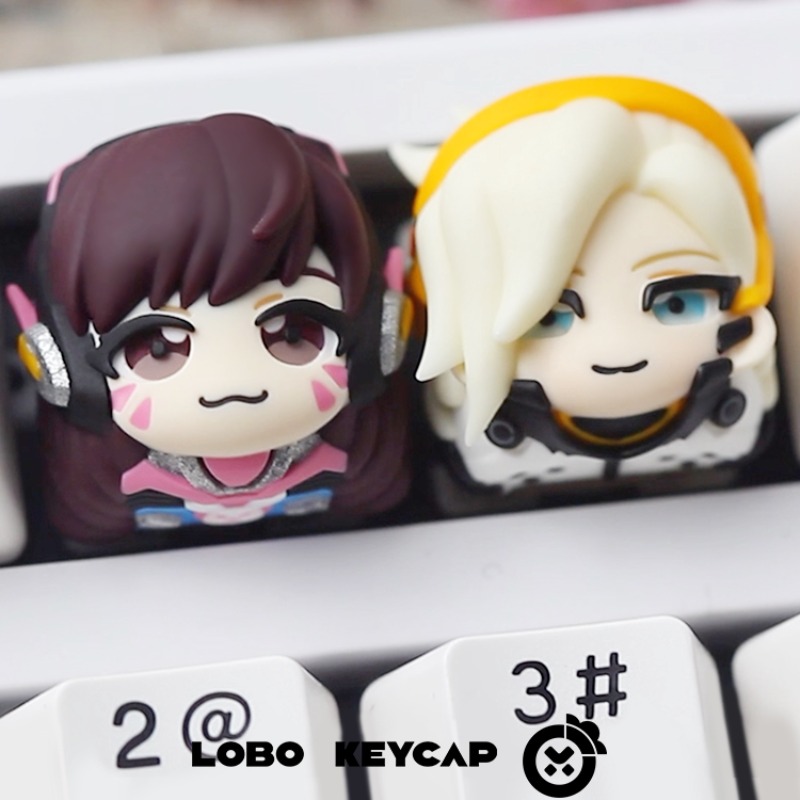 Keycaps in Resina OW Kiriko &  - Gaming Accessories Aesthetic recensione e prezzo
