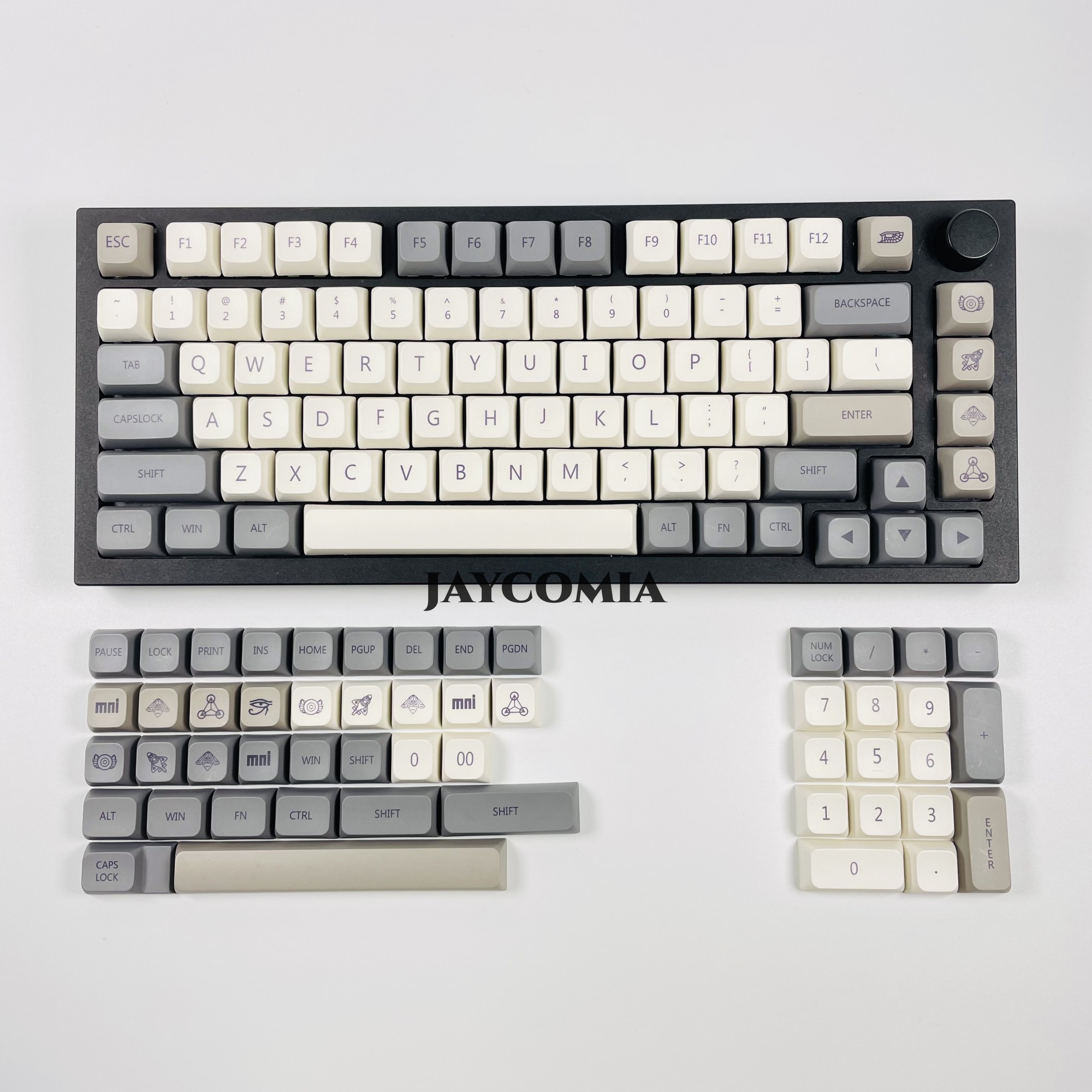 JCM XDA PBT Copritasti Inglese - Gaming Accessories Aesthetic recensione e prezzo